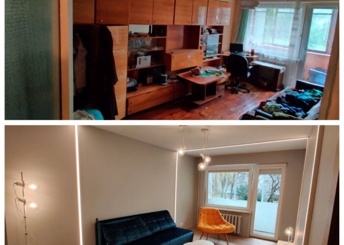 Buto Kambario remontas_Atlikti darbai_Būsto artelė